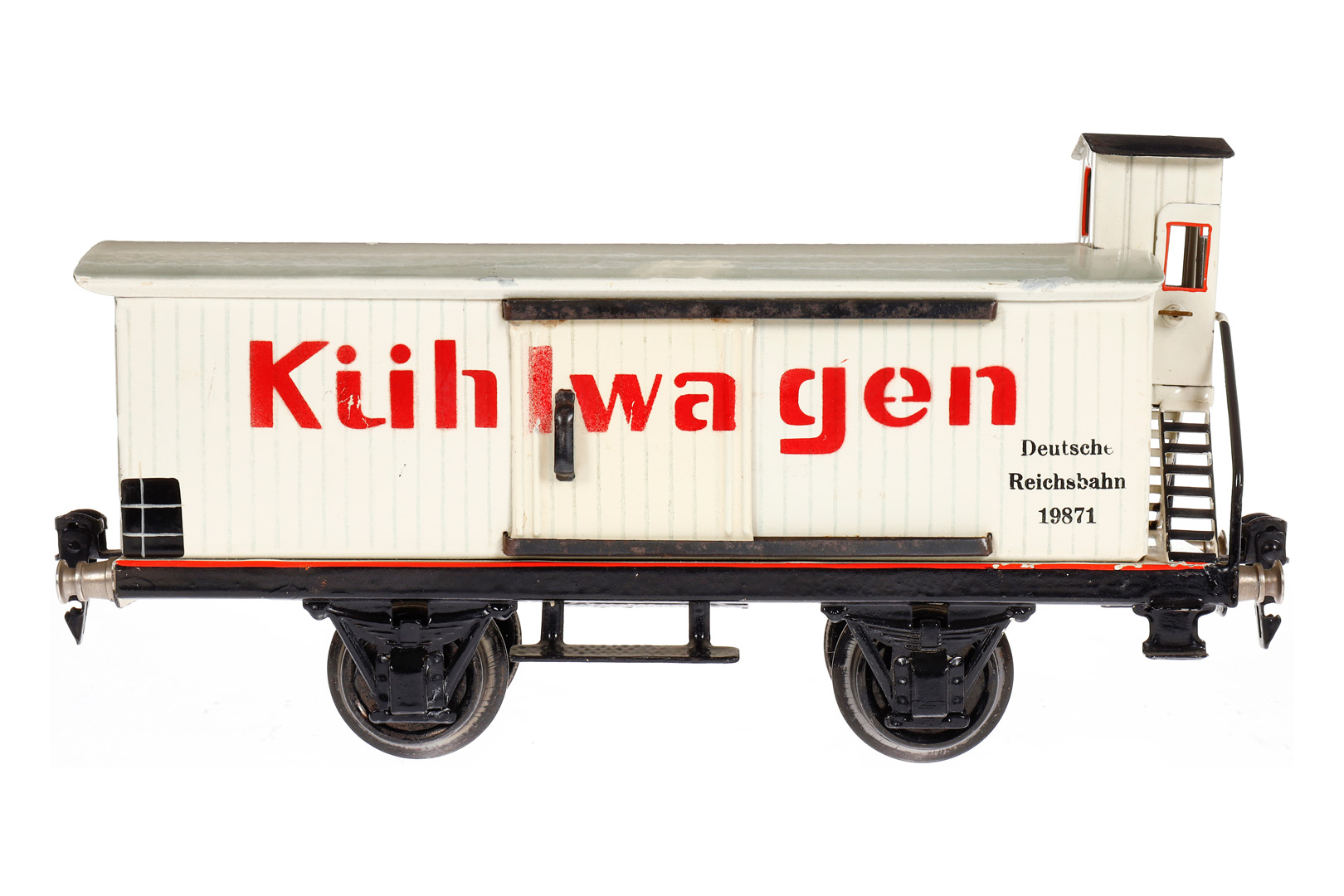 Märklin Kühlwagen 1987, Spur 1, HL, mit BRHh und 2 ST, kleine Ausbesserungen, LS und gealterter