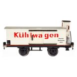 Märklin Kühlwagen 1987, Spur 1, HL, mit BRHh und 2 ST, kleine Ausbesserungen, LS und gealterter