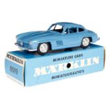 Märklin Mercedes 300 SL 8019, blau, LS und Alterungsspuren, OK, Z 1-2