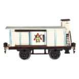 Märklin Münchner Kindl Bierwagen 1988, Spur 0, HL, geprägte Ausführung, mit BRHh und 2 ST, LS tw