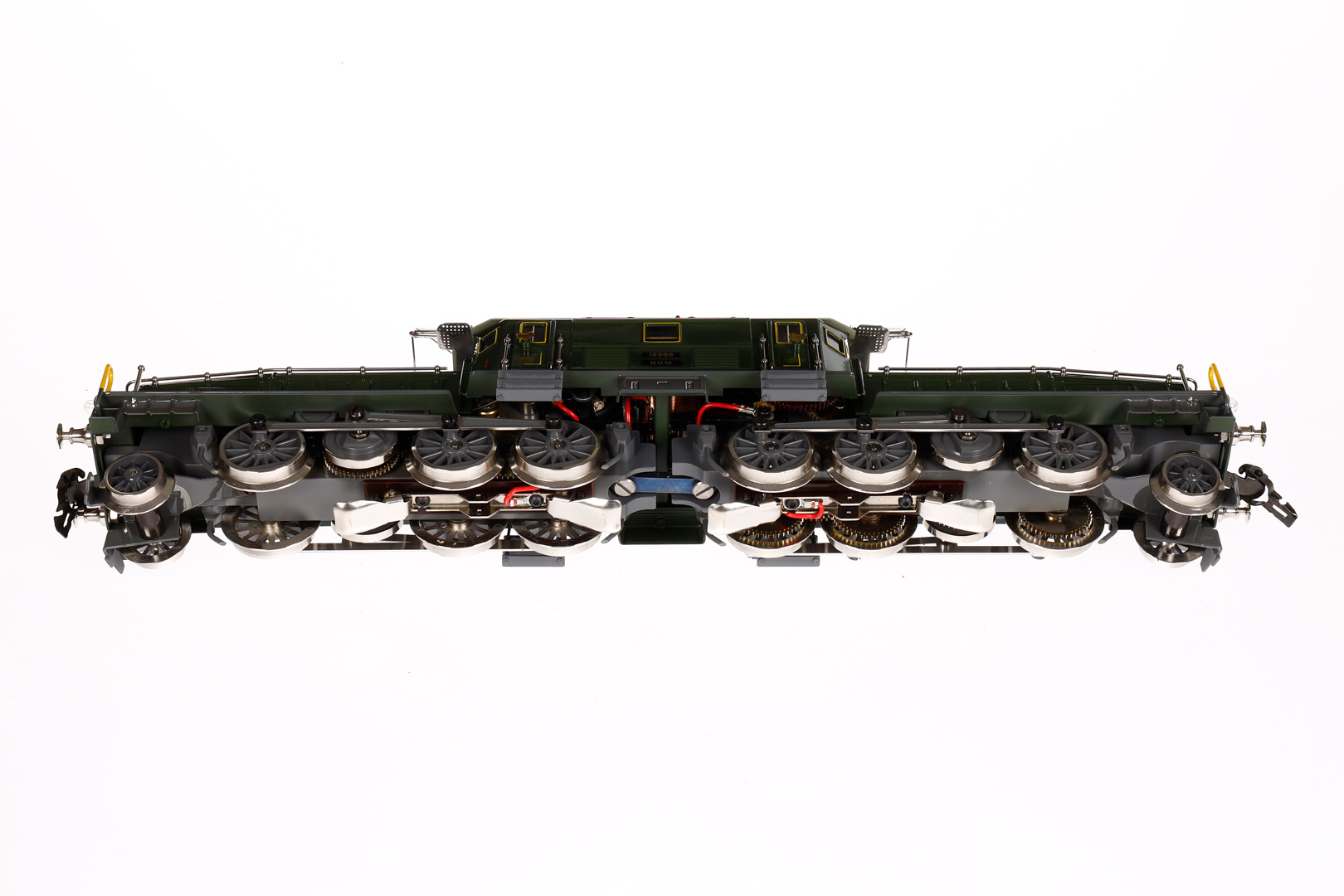 Mundhenke Krokodil 13305, Spur 0, elektr., 2-motorig, 3-Leiter, HL, mit je 3 el. bel. Stirnlampen, - Image 4 of 6