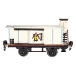 Märklin Münchner Kindl Bierwagen 1988, Spur 0, HL, glatte Ausführung, mit BRHh und 2 ST,