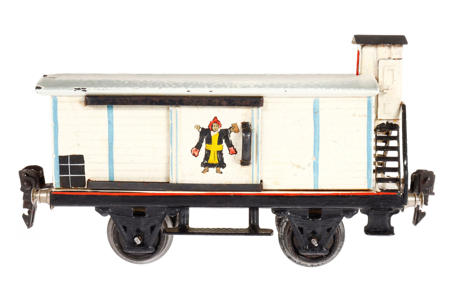 Märklin Münchner Kindl Bierwagen 1988, Spur 0, HL, glatte Ausführung, mit BRHh und 2 ST,