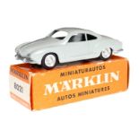 Märklin Karmann Ghia Coupet 8021, grau, LS und Alterungsspuren, OK, Z 1-2