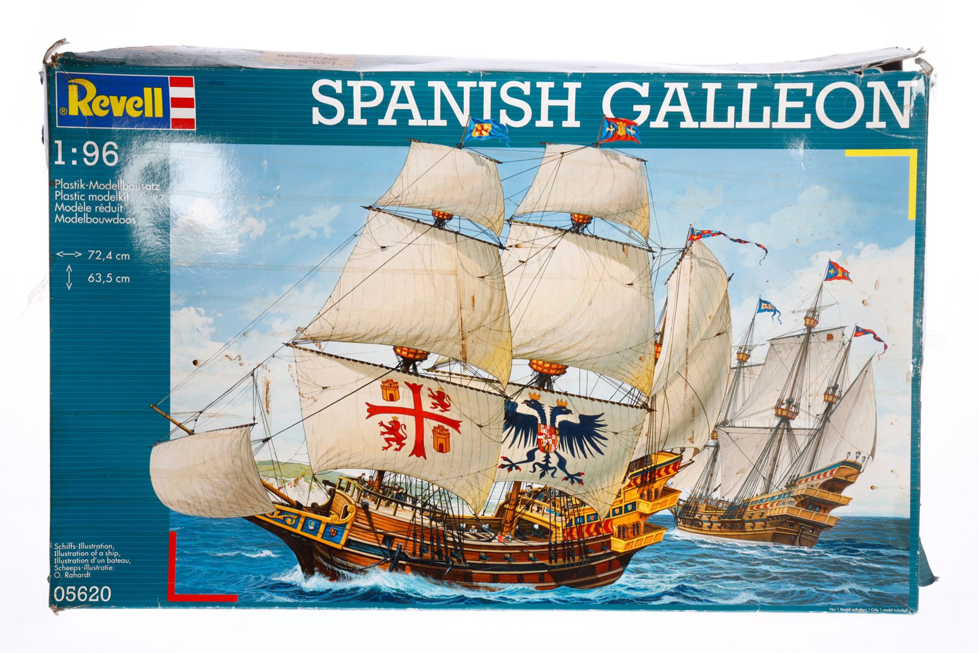 Revell Schiffs-Bausatz "Spanish Galleon" Nr. 05620, Maßstab 1:96, vollständig?, besch. OK