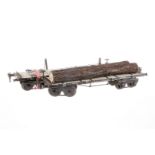 2 Märklin Rungenwagen 1953, Spur 1, HL, NV, LS, L 31,5, Z 3