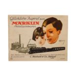 Märklin Katalog D 2, 1925, mit Preisliste, 56 Seiten, Alterungsspuren