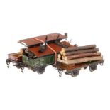 5 Märklin Güterwagen, Spur 0, HL und CL, LS, Z 4