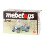 Mattel Militär-Jeep 7687, Maßstab 1:25, im leicht besch. OK, Alterungsspuren