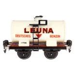 Märklin Leuna Kesselwagen 1674, Spur 0, HL, LS und gealterter Lack, L 13, Z 2