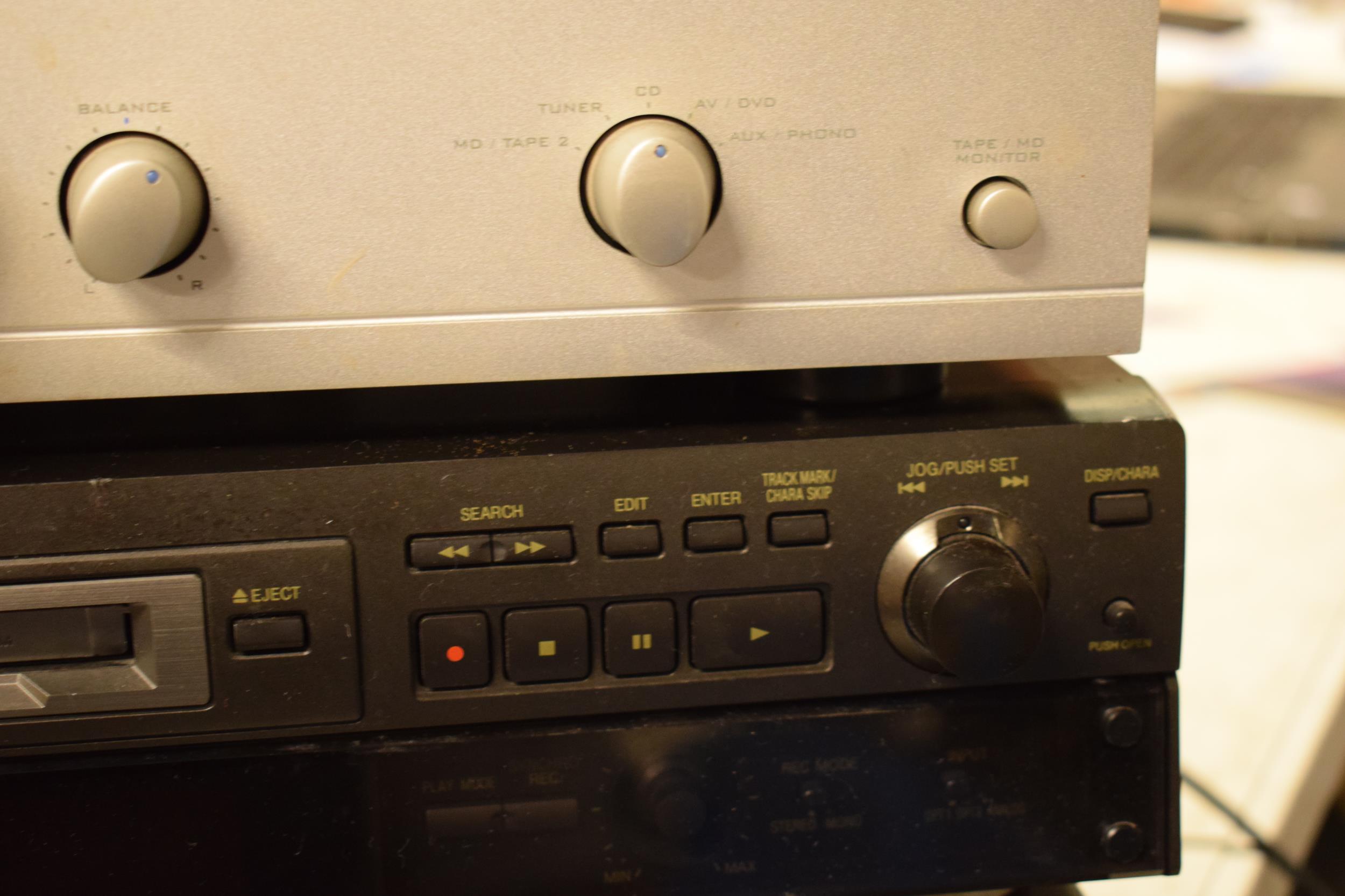 A collection of Hi Fi and audio equipment to include Cambridge Audio A5 integrated amplifier x 2, - Image 4 of 8