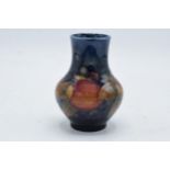 Moorcroft low-shouldered vase in the Pomegranate design. In good condition with no obvious damage or