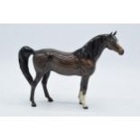 Beswick Arab Xayal (charcoal) brown horse 1265. In good condition with no obvious damage or