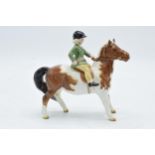 Beswick Girl on Pony 1499. In good condition with no obvious damage or restoration.