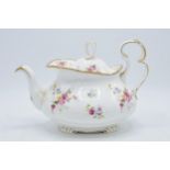 Large Royal Albert teapot in the Tenderness design. In good condition with no obvious damage or