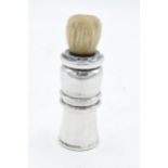 Silver shaving brush. London 1927. 10.5cm tall.