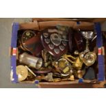 A collection of trophies. Condition is mixed. No condition reports available, please check the