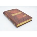 19th century Hardback Book: 'The Bird' by Jules Michelet, red cloth 1879 edition, gilt edged papers,