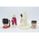 A collection of Royal Doulton to include The Magpie Ring HN2978, Georgina HN2377 and character
