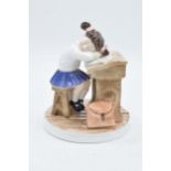 Royal Worcester figure Forty Winks CW612 limited edition. 14cm tall. In good condition with no