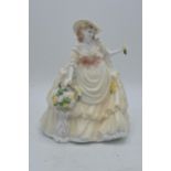 Coalport limited edition lady figure Harvest Gold CW416 from the Celebration of the Seasons