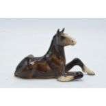 Beswick Shire Foal lying 2460. In good condition with no obvious damage or restoration.