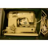 Vintage cased Bernina Model 700 sewing machine with instructions. Untested.