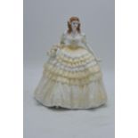 Coalport limited edition figure Lily CW157 from the Four Flowers collection. In good condition