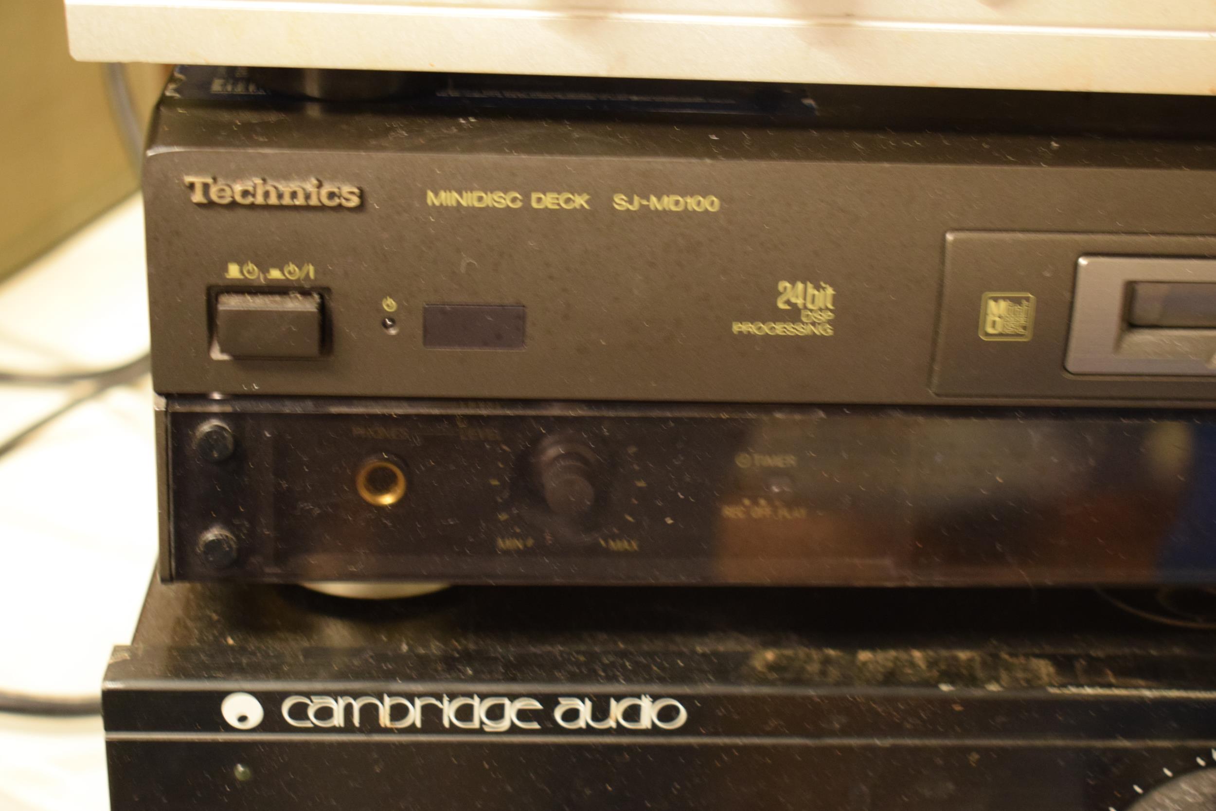 A collection of Hi Fi and audio equipment to include Cambridge Audio A5 integrated amplifier x 2, - Image 5 of 8