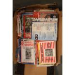 A collection of mainly Stoke City football programmes and Oatcakes mainly from the 1990s onwards (