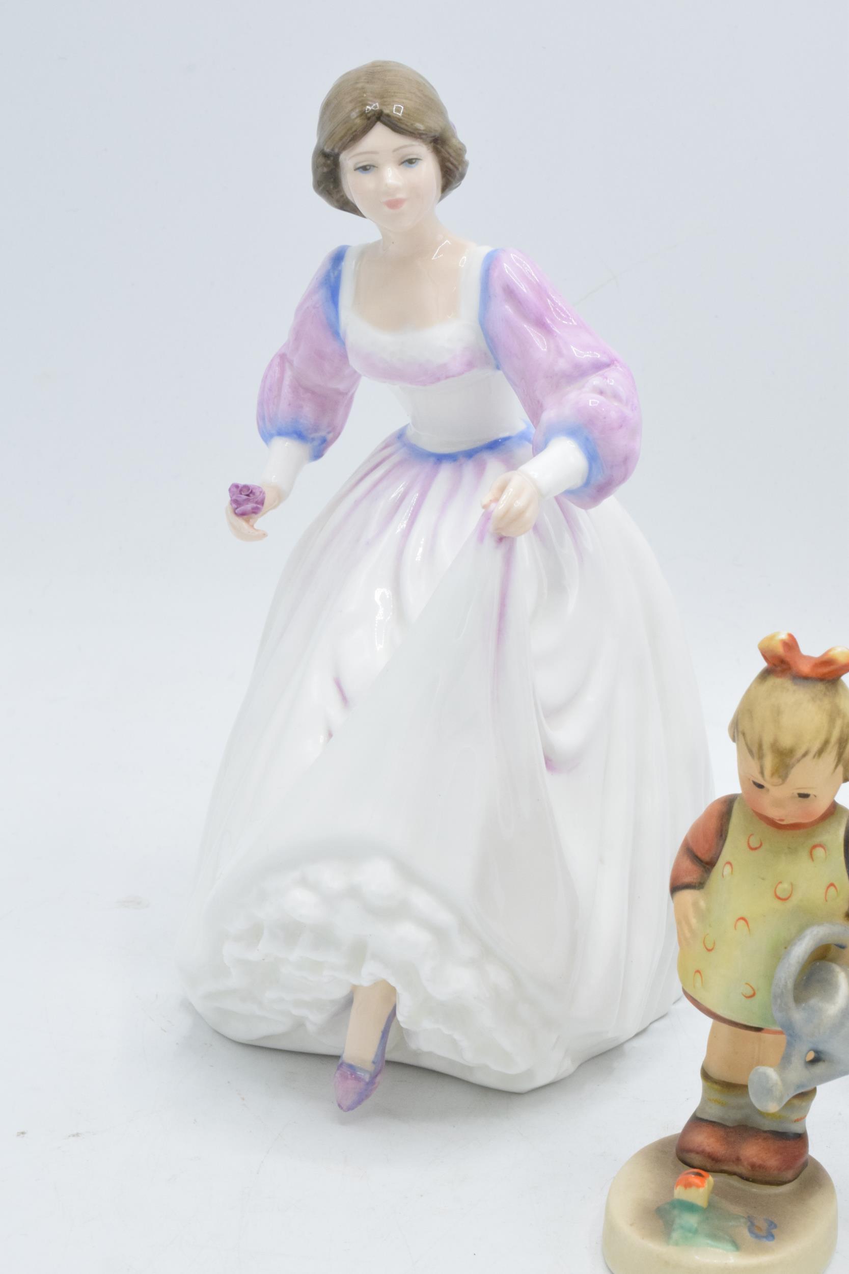 A collection of Goebel / Hummel figures together with Royal Doulton lady figure Ashley HN3420 ( - Image 4 of 5