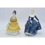 Royal Doulton lady figures to include Fragrance HN2334 and Coralie HN2307 (2).