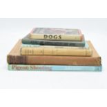 A collection of dog-related books to include The Young Entry, Book on Beagling, Fox Hunting and