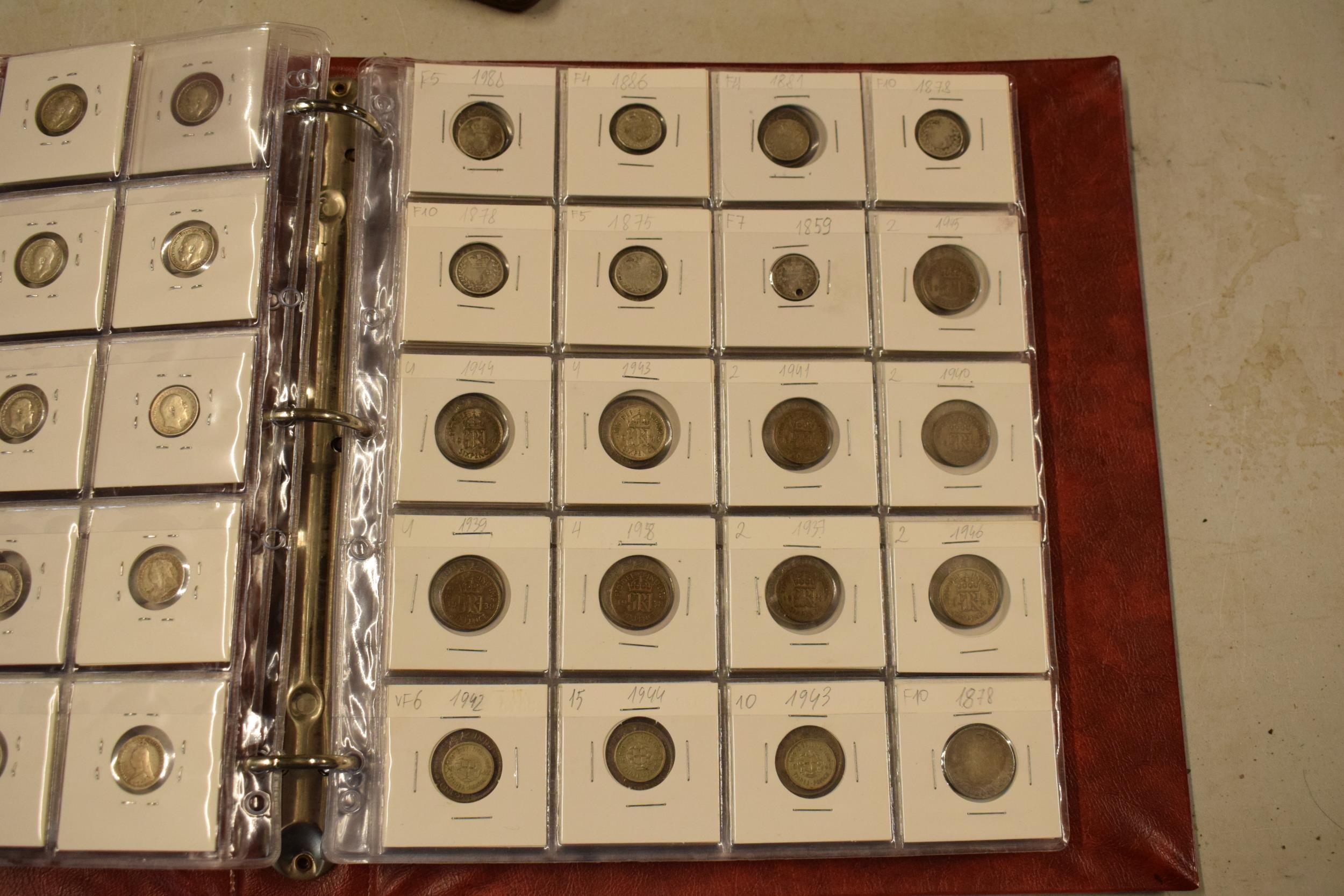 A large collection of British silver coins to include 0.925 examples (pre-1920) but mainly 0.50 - Image 4 of 11