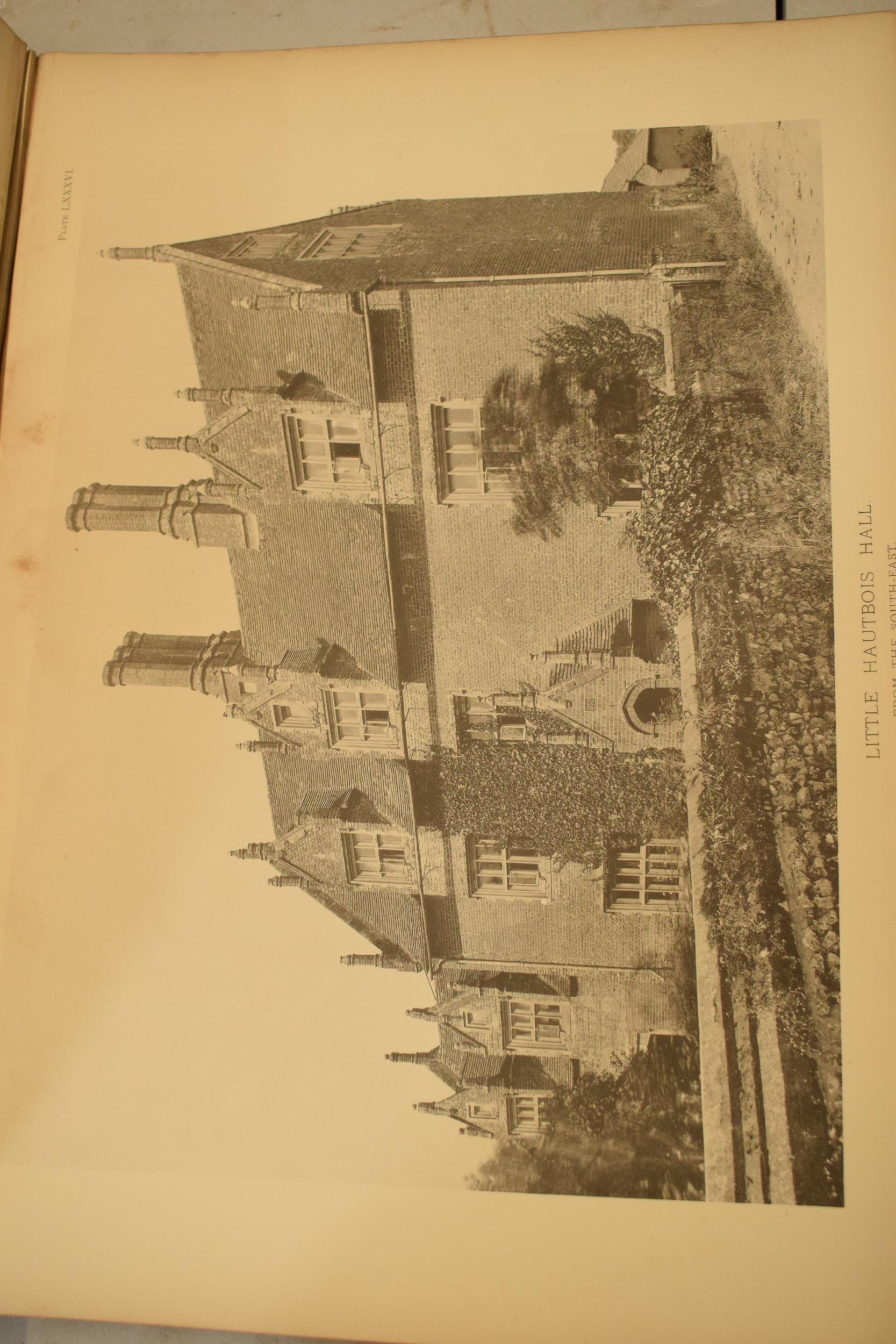 Garner and Stratton: 'The Domestic Architecture of England During the Tudor Period' Volume One and - Image 13 of 14