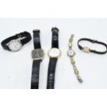 A collection of wristwatches to include Citizen examples, a Rotary example and one other (5). All