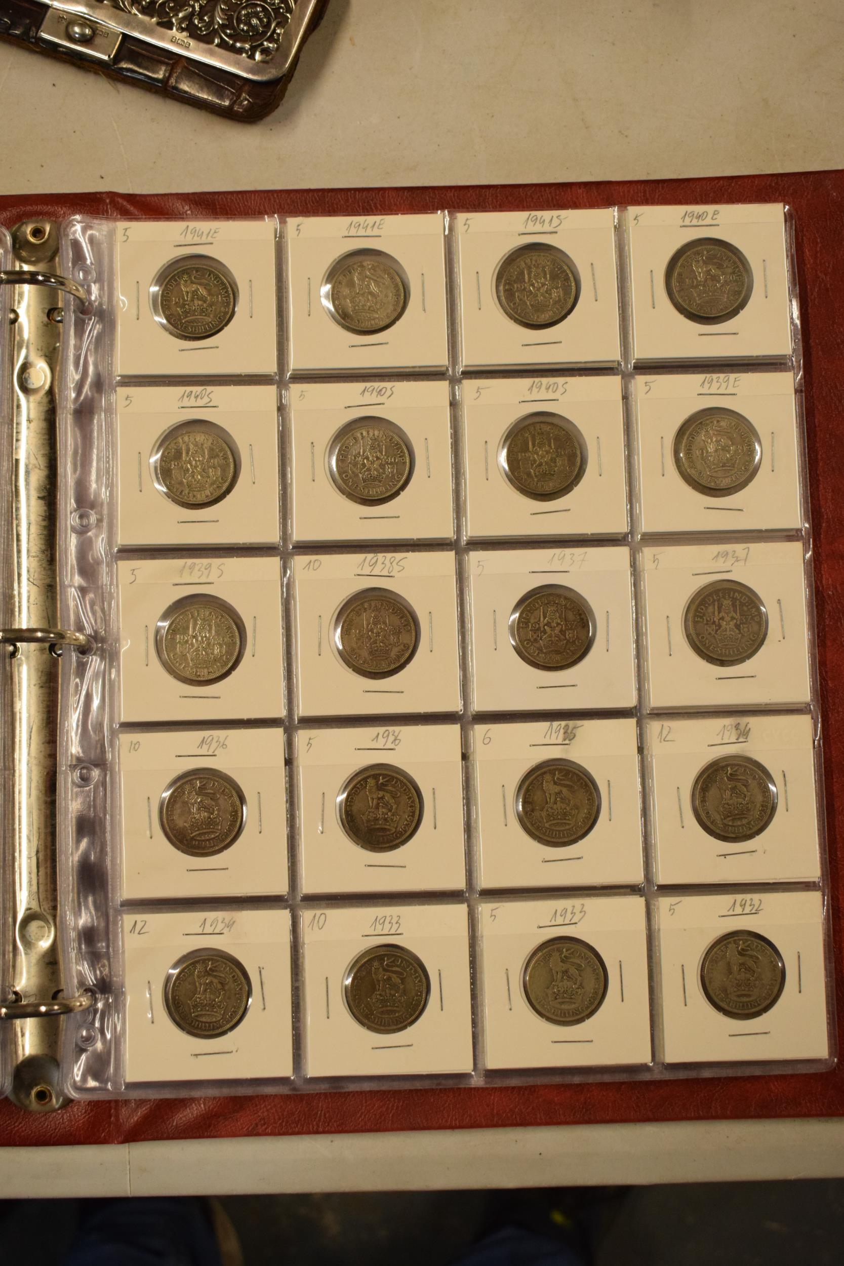 A large collection of British silver coins to include 0.925 examples (pre-1920) but mainly 0.50 - Image 7 of 11