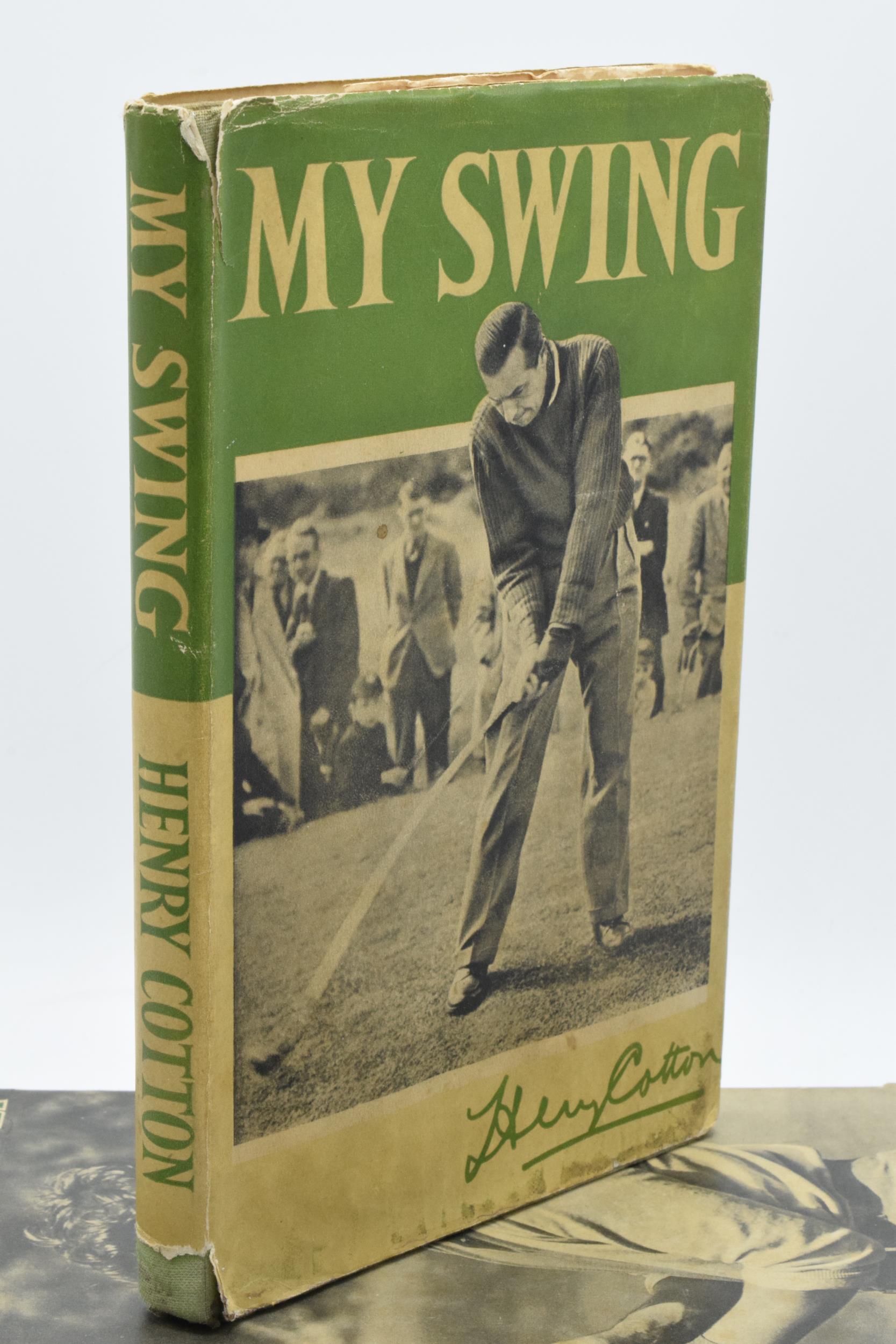 A collection of golf books to include titles such as Swing to Better Golf and My Swing (some damp - Image 4 of 7