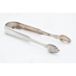 A pair of Scottish Provincial silver sugar tongs Perth - Robert Keay. 15.5cm long.