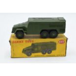 Boxed Dinky Toys 677 Armoured Command Vehicle. In good condition with some evidence of use and