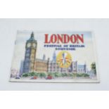 1951 London Festival of Britain Souvenir Brochure, "Memories of London 'The Worlds" Greatest City.