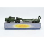 Boxed Dinky Supertoys 660 Tank Transporter. In good condition with some evidence of use and play-