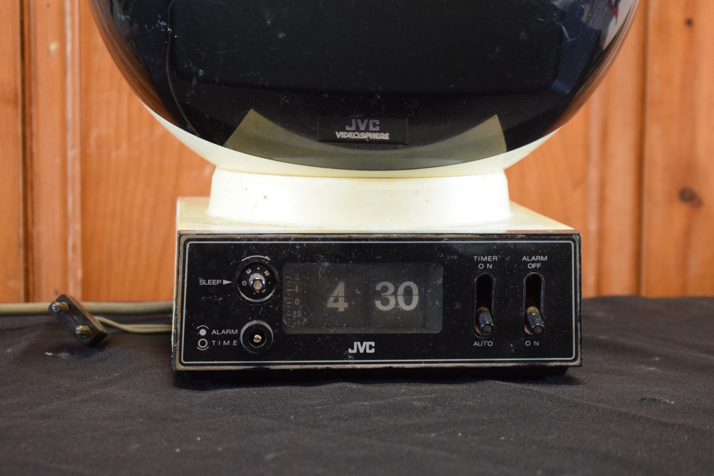 JVC Videosphere retro 'space helmet' television model 3240UK, H33cm. Please check the photos. - Image 2 of 5