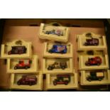 A collection of 10 boxed toy promotional lorries and van for Walkers Crisps (10) As new in boxes.