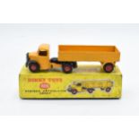 Boxed Dinky Toys No.409 yellow / orange Bedford Articulated Lorry. GC to VGC condition with some