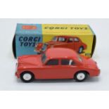 Boxed Corgi no. 205 Riley Pathfinder Saloon in red, generally very good to excellent with minor