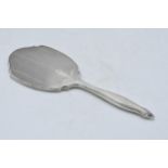 Silver Art Deco hand mirror Birmingham 1924. 29cm long. In good condition.