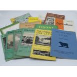 Agricultural interest: a collection of small books and leaflets to include National Federation of