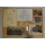 A World War Two (WW2) military grouping with documents and photos relating to Sgt. Stanley George