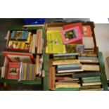 A large collection of mainly 20th century fiction and non-fiction books and similar items